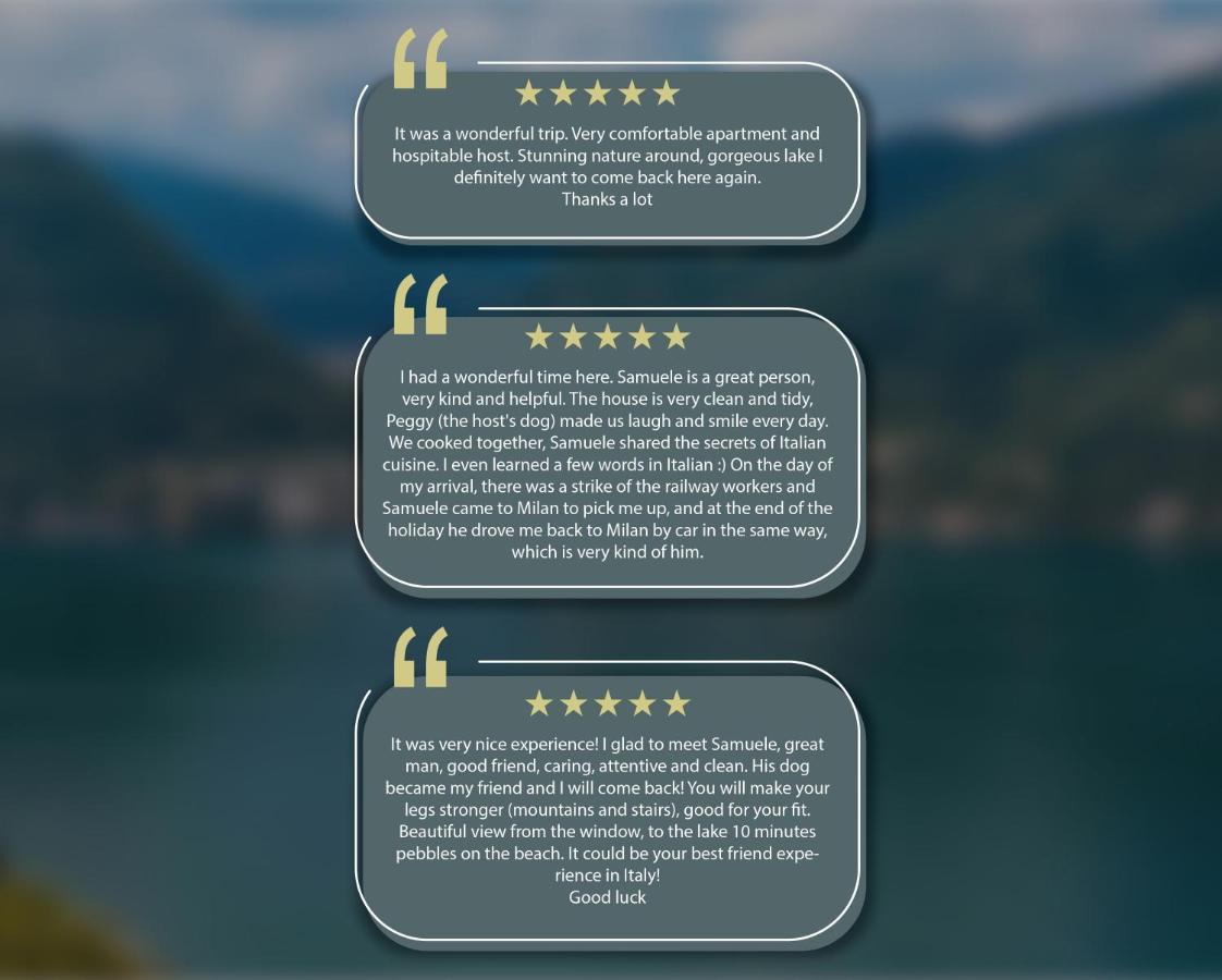 לצנו Private Room Near Bellagio View Lake Como מראה חיצוני תמונה